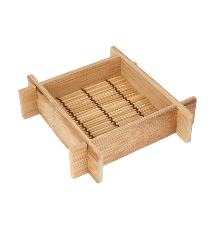 Bamboo Tray 12x12x3cm 