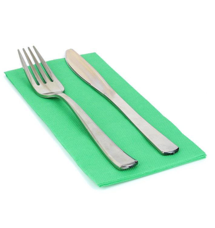 Paper Napkin Double Point Meadow 1/8 40x40cm Paper Napkin Double Point Meadow 1/8 40x40cm