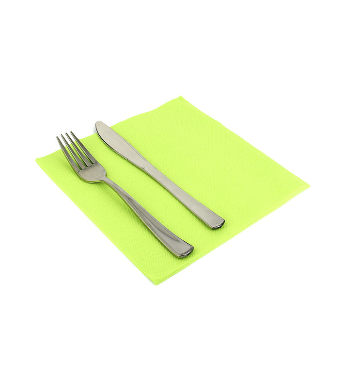 Paper Napkin Double Point Pistachio 40x40cm Paper Napkin Double Point Pistachio 40x40cm