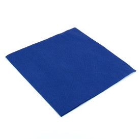 Paper Napkin Double Point Blue 40x40cm (50 Units) 