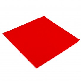 Paper Napkin Double Point Red 40x40cm (1.200 Units)