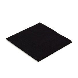 Paper Napkin Black 20x20cm 2C (100 Units)