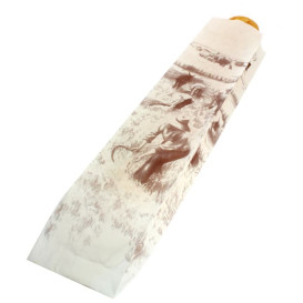 Paper Food Bag "Siega" 9+5x50cm (250 Units)  