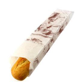 Paper Food Bag "Siega" 9+5x50cm (250 Units)  